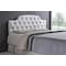 Baxton Studio Morris Queen Size Faux Leather Upholstered Button-tufted Headboard 118-6409 - alternate 2